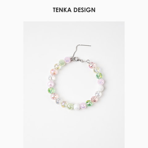 【TENKA】Sparkling Faceted Beaded Bracelet